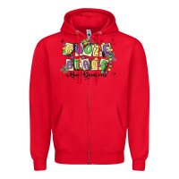 Red booze beads Zipper Hoodie - MaliasSmallBusiness