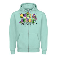 Seafoam booze beads Zipper Hoodie - MaliasSmallBusiness