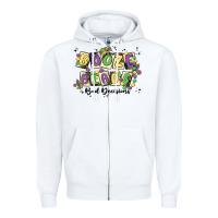 White booze beads Zipper Hoodie - MaliasSmallBusiness
