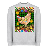 Christmas Chicken Heavyweight Sweatshirt | Teevron
