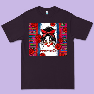 Mamacita Serape Premium Tee Designed By Zillion Design Studio