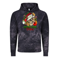 Cloud Black Christmas Vibes Human Skull Vintage Hoodie - FaDigitalArtStudio