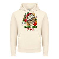 Vintage Artic Christmas Vibes Human Skull Vintage Hoodie - FaDigitalArtStudio