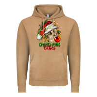 Vintage Camel Christmas Vibes Human Skull Vintage Hoodie - FaDigitalArtStudio