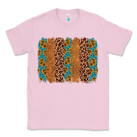 Bubblegum Pink leopard gemstone brushstroke Classic Tee - AdoDesignShop