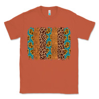 Copper leopard gemstone brushstroke Classic Tee - AdoDesignShop