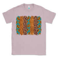 Lilac leopard gemstone brushstroke Classic Tee - AdoDesignShop