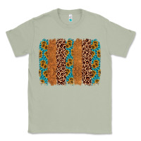 Matcha leopard gemstone brushstroke Classic Tee - AdoDesignShop
