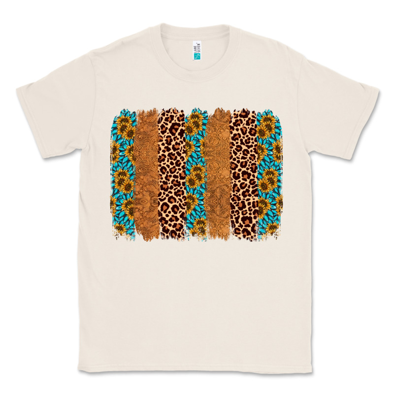 Leopard Gemstone Brushstroke Classic Tee by AdoDesignShop | Teevron