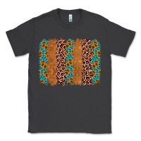 Smoke leopard gemstone brushstroke Classic Tee - AdoDesignShop