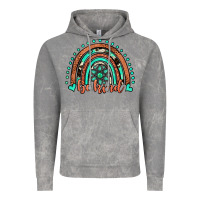 Cloud Rock be kind western turquoise rainbow Vintage Hoodie - JahusDesignShop
