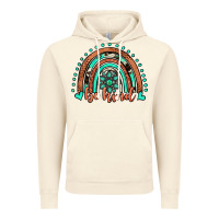 Vintage Artic be kind western turquoise rainbow Vintage Hoodie - JahusDesignShop