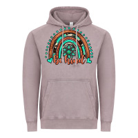 Vintage Zinc be kind western turquoise rainbow Vintage Hoodie - JahusDesignShop