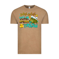 Vintage Coffee splish splash your opinion is trash Vintage Tee - AdoDesignShop