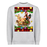 Christmas Coop Animals Heavyweight Sweatshirt | Teevron