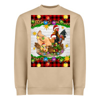 Mushroom Christmas coop animals Heavyweight Sweatshirt - Artiststas