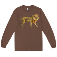 Chestnut lion Long Sleeve Tee - LillyAllenDesigns