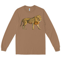 Toasted Coconut lion Long Sleeve Tee - LillyAllenDesigns