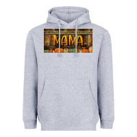 Heather Grey mama license plate Heavyweight Hoodie - BundleAndBundleShop