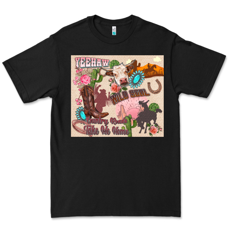 Yeehaw Western Premium Tee by Zillion Design Studio | Teevron