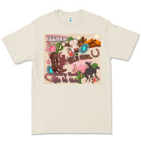 Bone yeehaw western Premium Tee - Zillion Design Studio