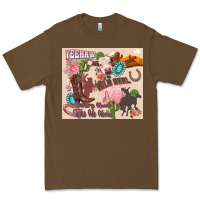 Cacao yeehaw western Premium Tee - Zillion Design Studio