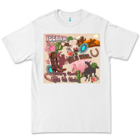 White yeehaw western Premium Tee - Zillion Design Studio