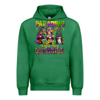 Emerald parading with my gnomies mardi gras Urban Hoodie - CowGirlArtShop