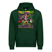 Forest Green parading with my gnomies mardi gras Urban Hoodie - CowGirlArtShop