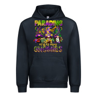 Navy parading with my gnomies mardi gras Urban Hoodie - CowGirlArtShop