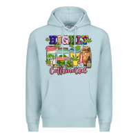 Blue Mist highly caffeinated Premium Hoodie - JahusDesignShop