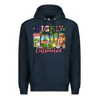 Navy highly caffeinated Premium Hoodie - JahusDesignShop