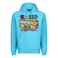 Ocean Blue highly caffeinated Premium Hoodie - JahusDesignShop