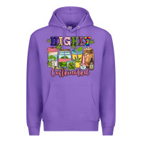 Purple highly caffeinated Premium Hoodie - JahusDesignShop
