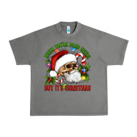 Tornado When You're Dead Inside But It's Christmas Hippie Skeleton Santa Urban Heavy Tee - Artiststas
