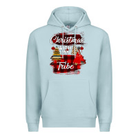 Blue Mist Christmas With My Tribe Premium Hoodie - Bettercallsaul