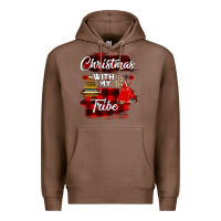 Chestnut Christmas With My Tribe Premium Hoodie - Bettercallsaul