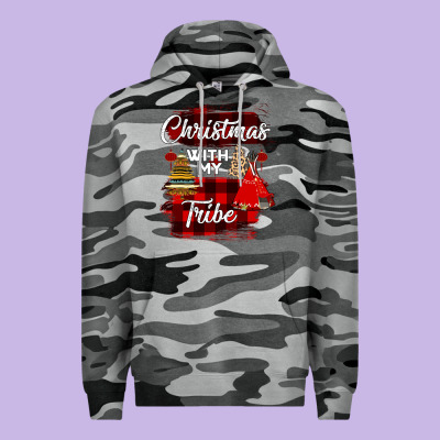 Christmas With My Tribe Premium Hoodie Designed By Bettercallsaul