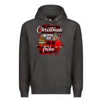 Smoke Christmas With My Tribe Premium Hoodie - Bettercallsaul