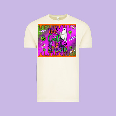Too Cute To Spook Vintage Tee Designed By Bundleandbundleshop