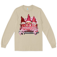 Mushroom loads of love with flowers Long Sleeve Tee - NancyCooperArtShop