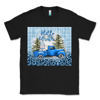 Black hello winter snowman truck Classic Tee - AdoDesignShop