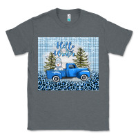 Charcoal Heather hello winter snowman truck Classic Tee - AdoDesignShop