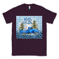 Plum hello winter snowman truck Classic Tee - AdoDesignShop