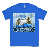 True Royal hello winter snowman truck Classic Tee - AdoDesignShop
