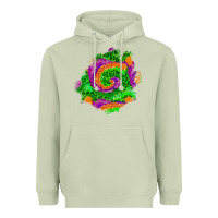 Matcha halloween patch  1 Heavyweight Hoodie - BundleAndBundleShop