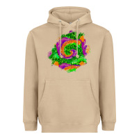 Mushroom halloween patch  1 Heavyweight Hoodie - BundleAndBundleShop