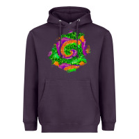 Plum halloween patch  1 Heavyweight Hoodie - BundleAndBundleShop