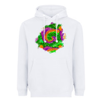 White halloween patch  1 Heavyweight Hoodie - BundleAndBundleShop