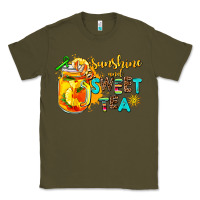 Army Green sunshine and sweet tea Classic Tee - AdoDesignShop